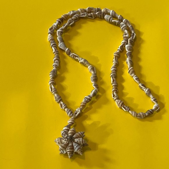 Unique Handmade Seashell Necklace - Picture 7 of 9